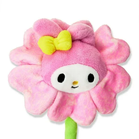 Hello Kitty And Friends 14" My Melody Pink Plush Valentine Flower Bendable Stem - Picture 4 of 9